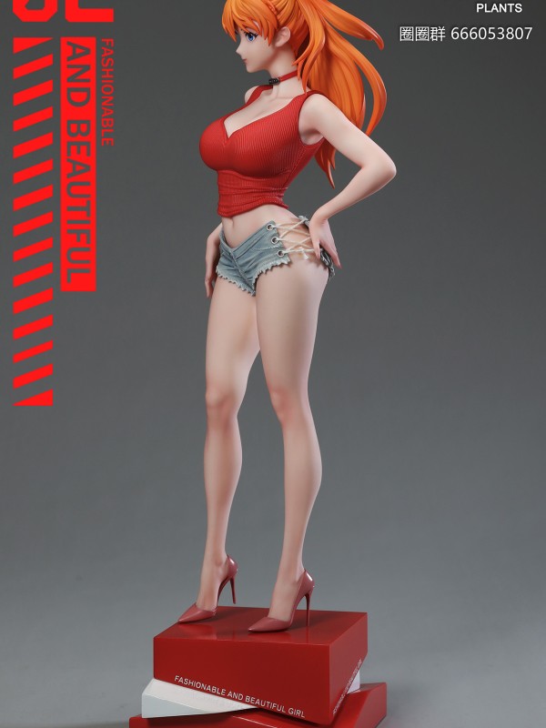 The Summer Plants Studio EVA School Beauty Asuka Hot Sexy 1/6 Statue